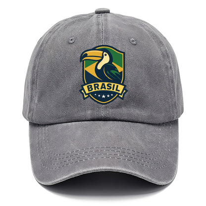 brazilian toucan heritage logo Hat