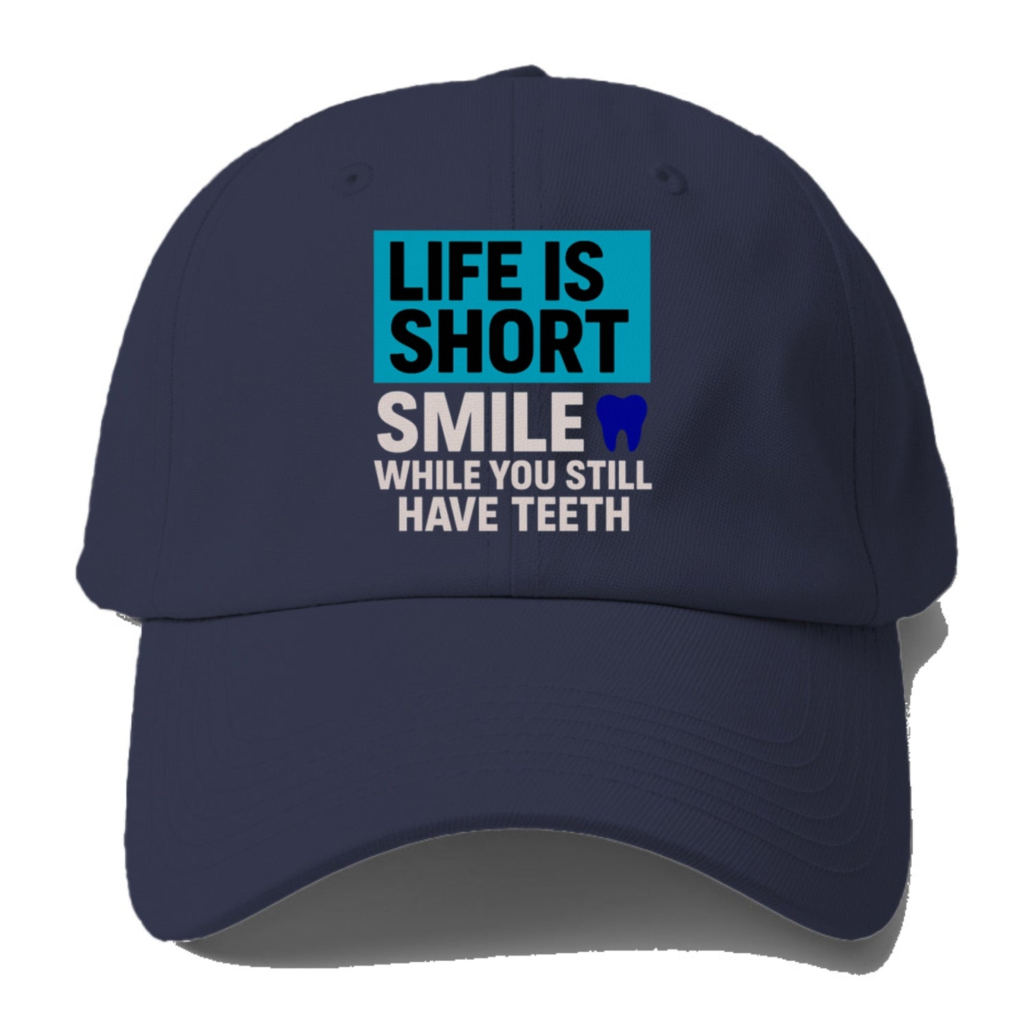 life short smile while Hat