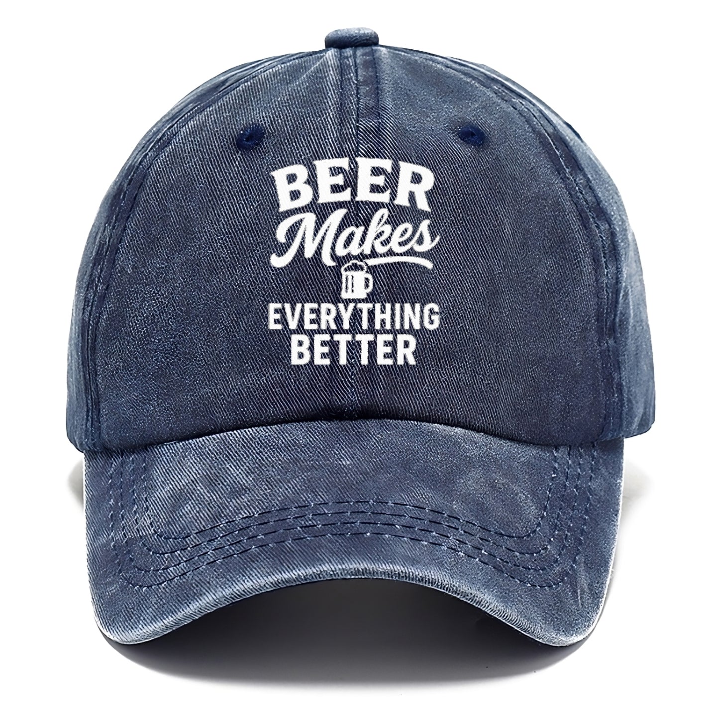 brewed serenity better with beer Hat