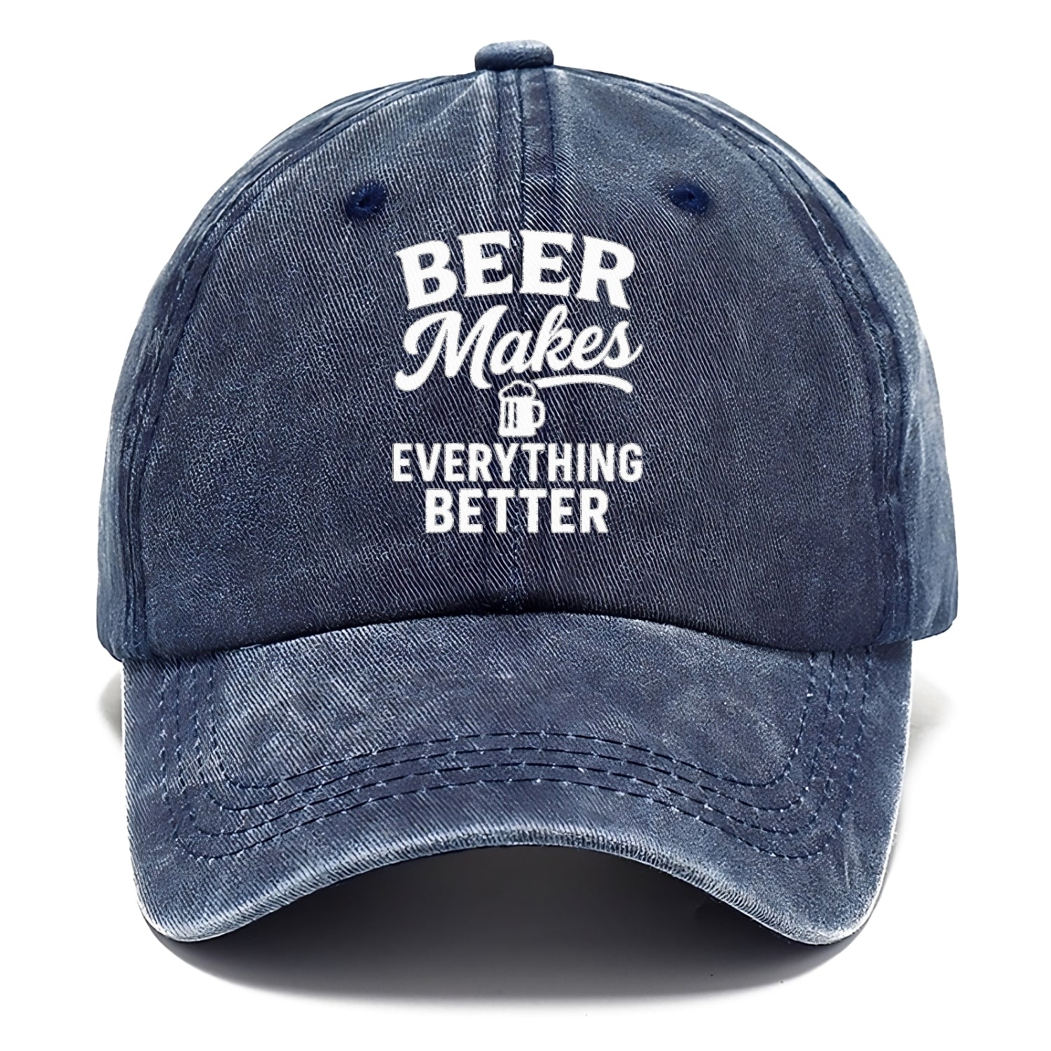 brewed serenity better with beer Hat