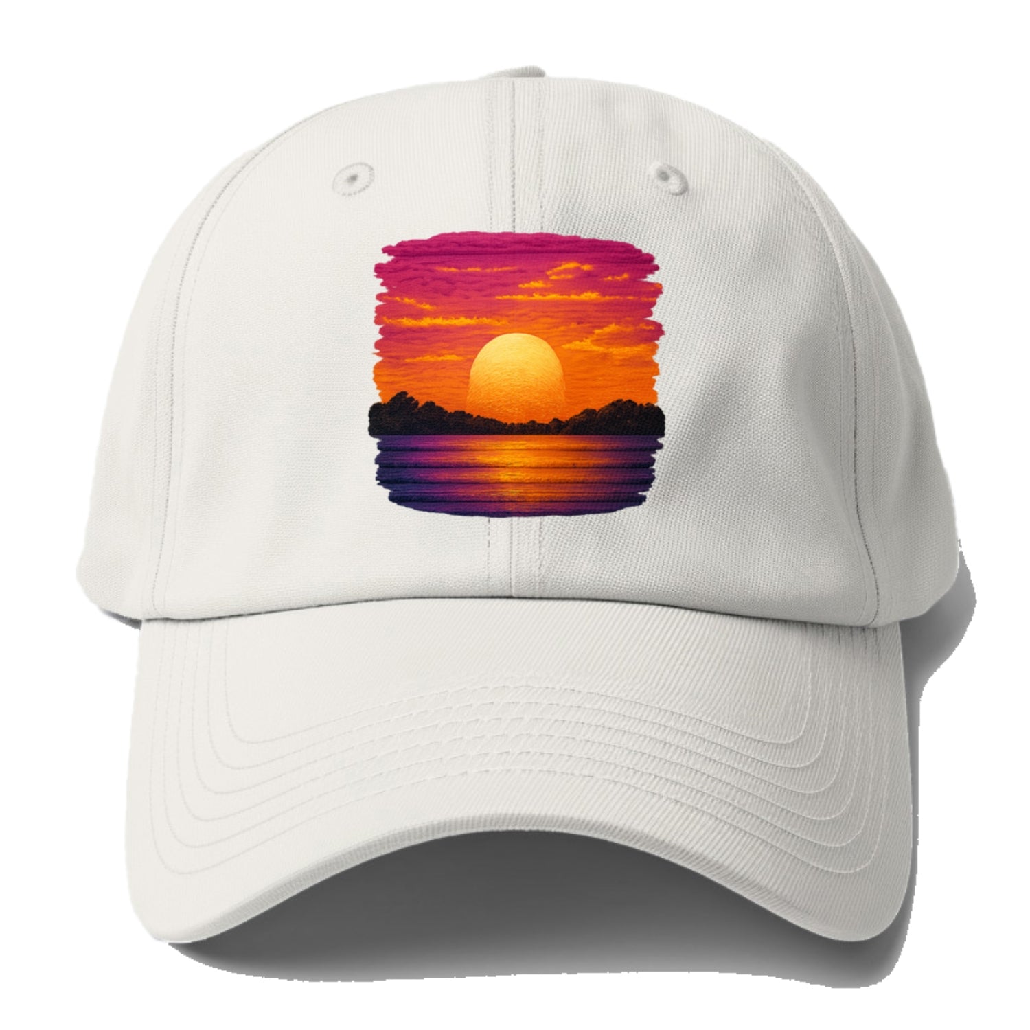 serene sunset hues Hat