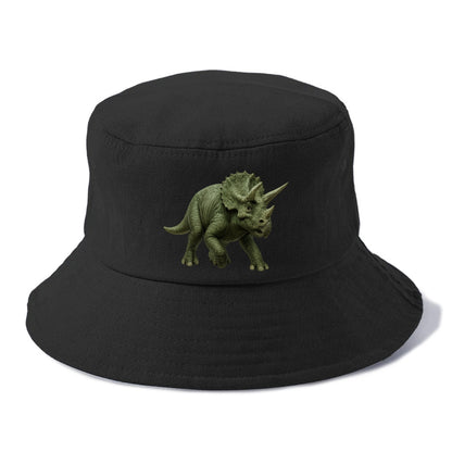realistic triceratops roaming prehistoric earth Hat