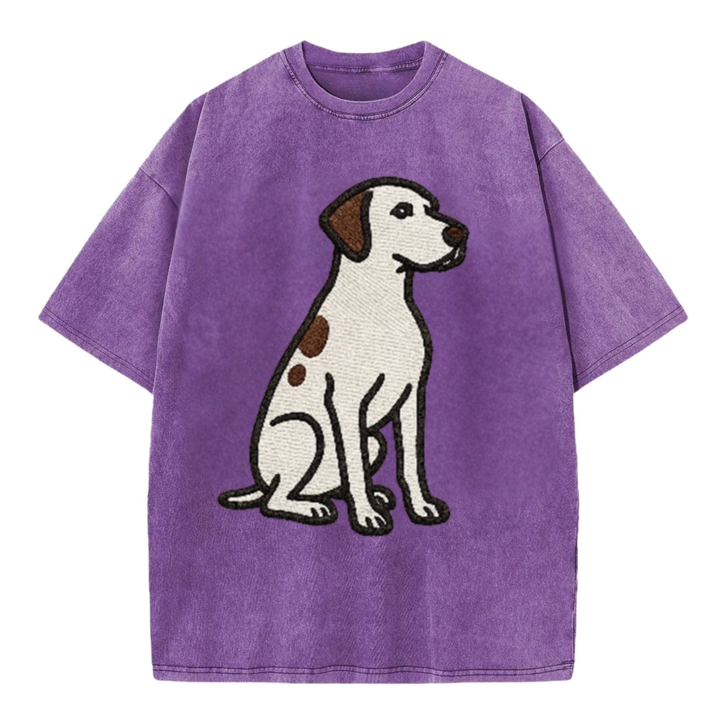 pointer-white-liver-spots-sitting-pose-loyal-spirit Hat