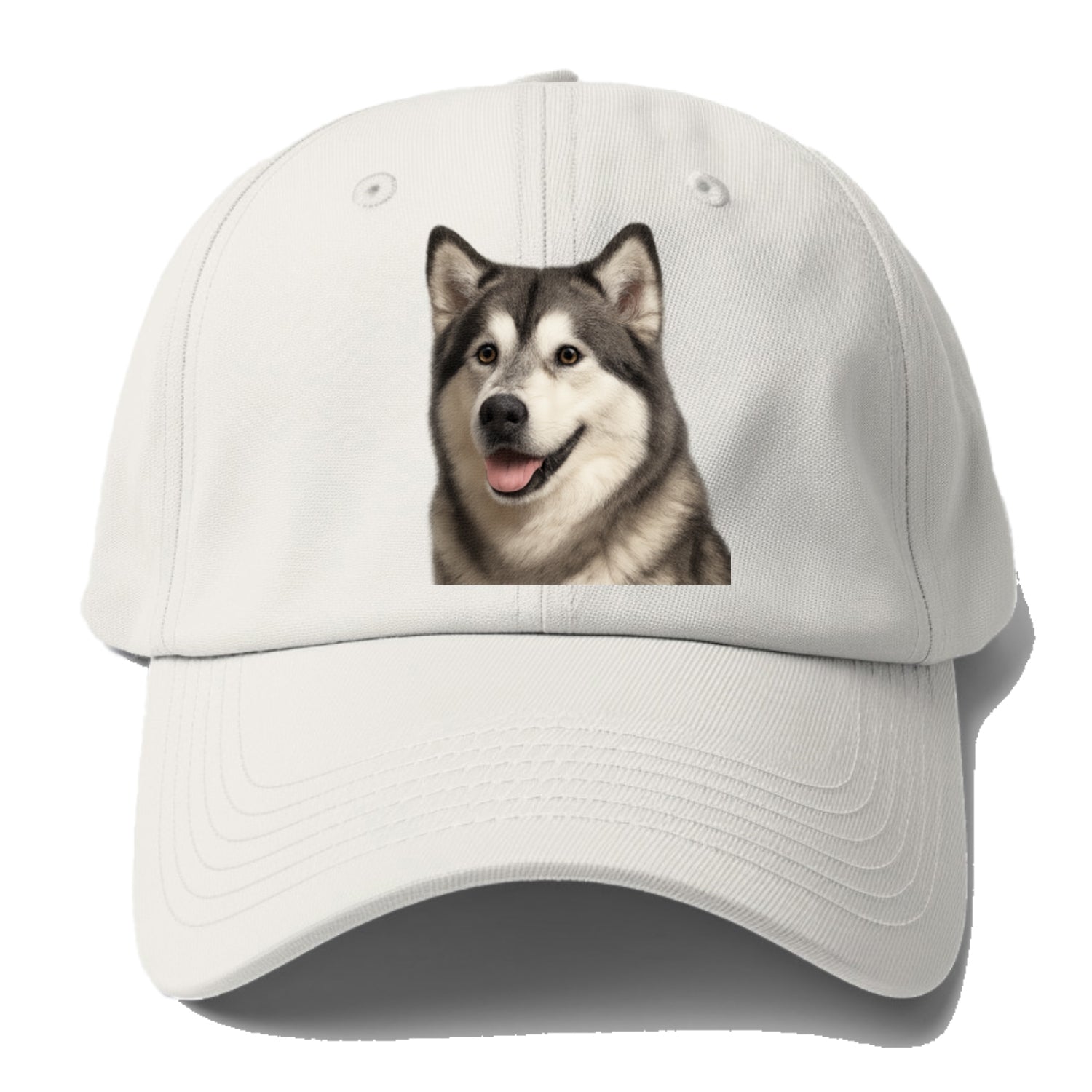 alaskan malamute portrait design Hat