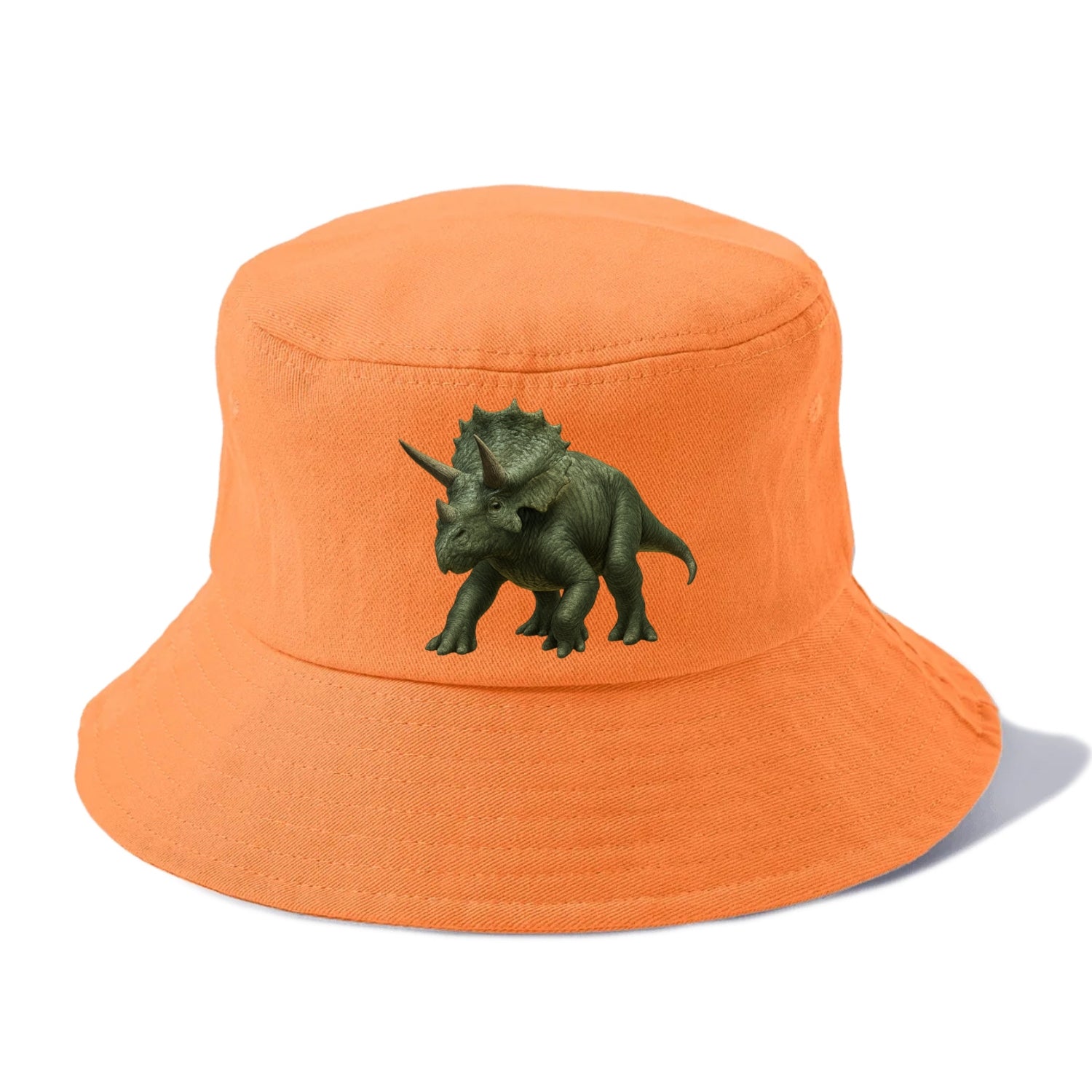 detailed triceratops in verdant light Hat
