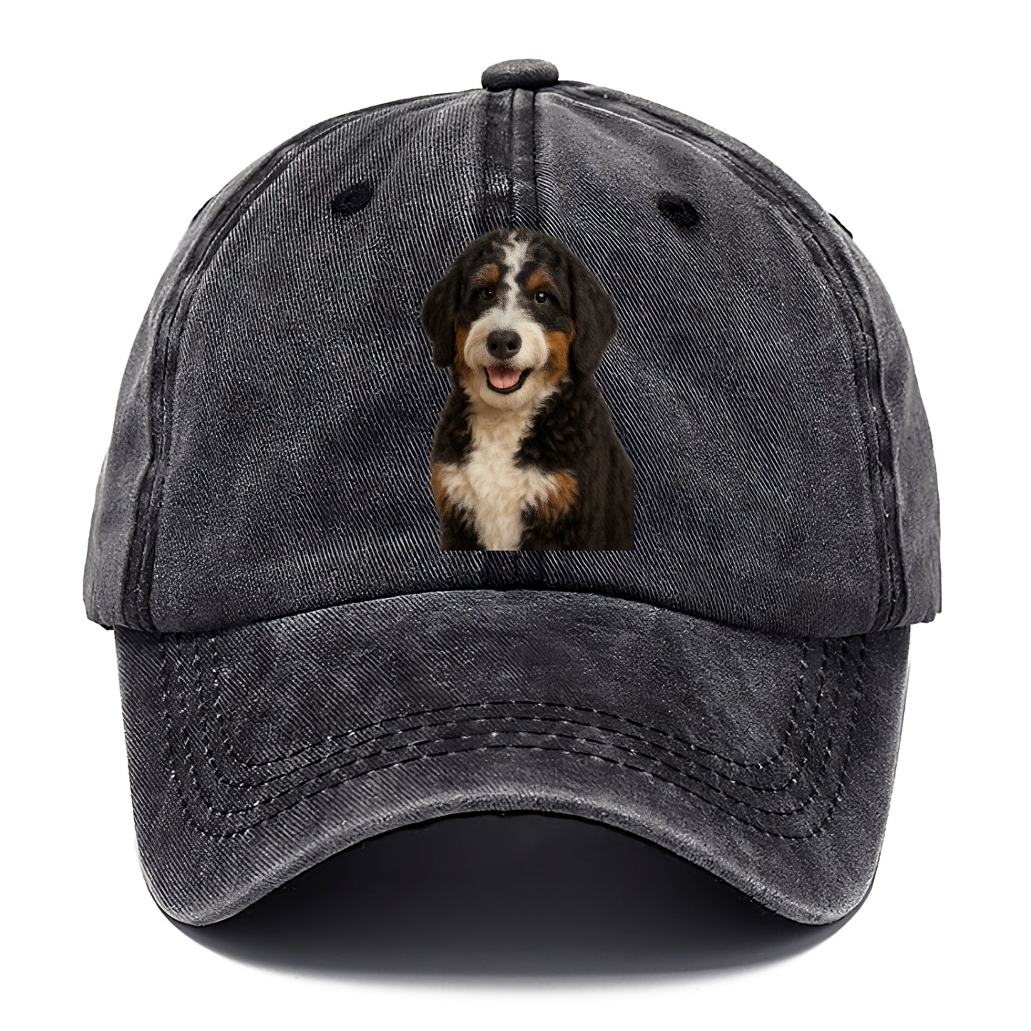 bernedoodle portrait design Hat