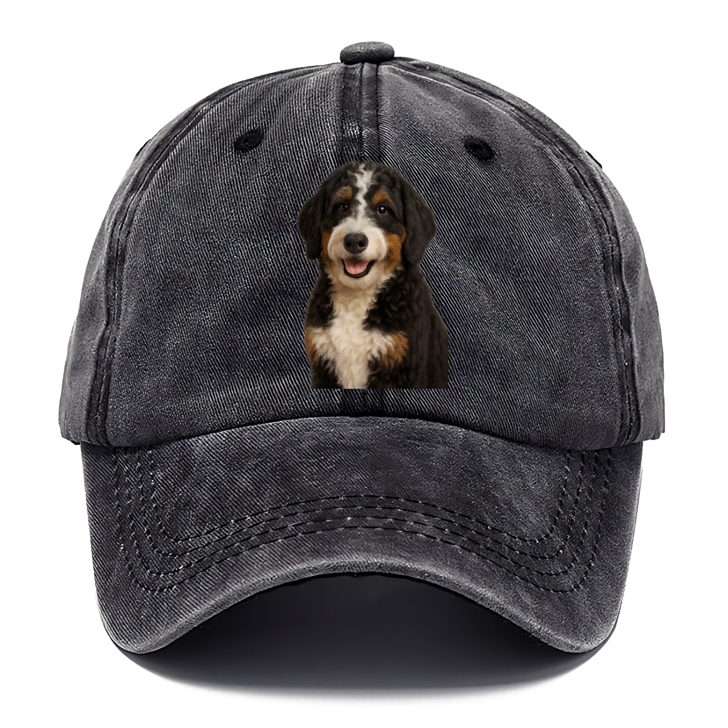 bernedoodle portrait design Hat