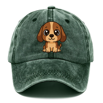 basset-hound-soulful-charm Hat