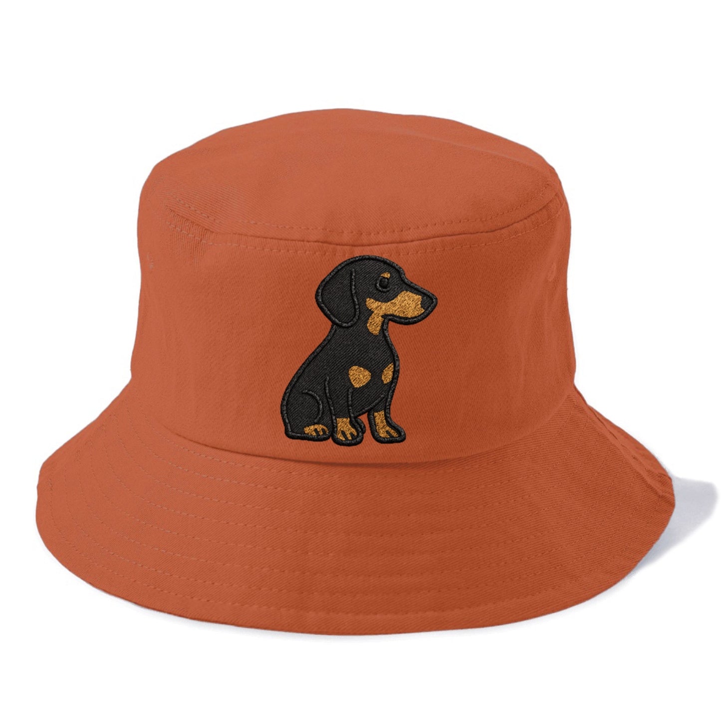 dachshund-black-and-tan-loyal-companion Hat