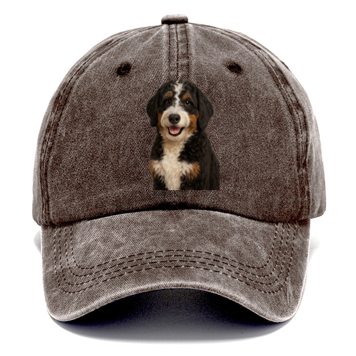 bernedoodle portrait design Hat