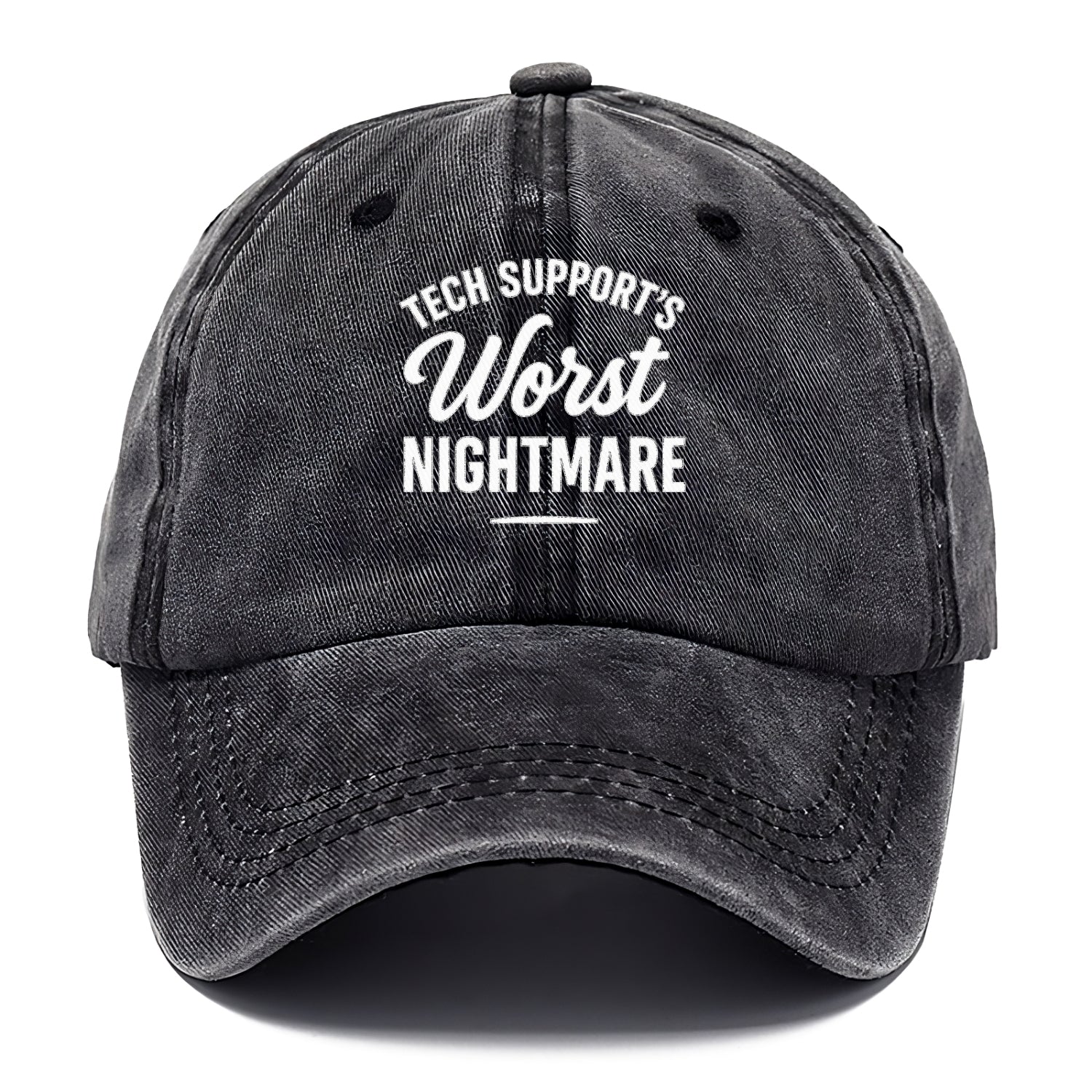 tech support nightmare hat design Hat