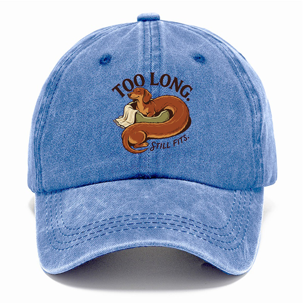 Too Long Dachshund Classic Cap