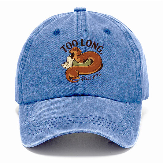 Too Long Dachshund Classic Cap