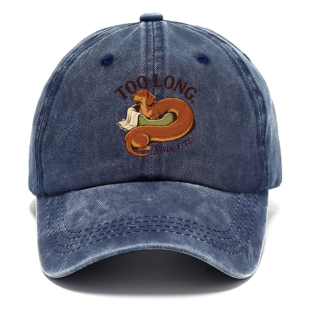 Too Long Dachshund Classic Cap