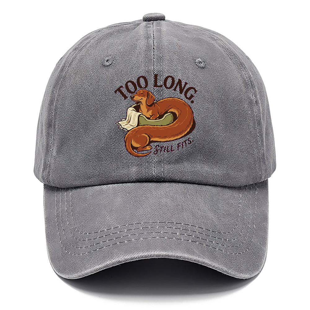 Too Long Dachshund Classic Cap