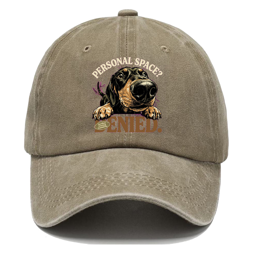 Personal Space Dachshund Classic Cap