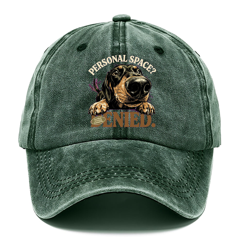 Personal Space Dachshund Classic Cap