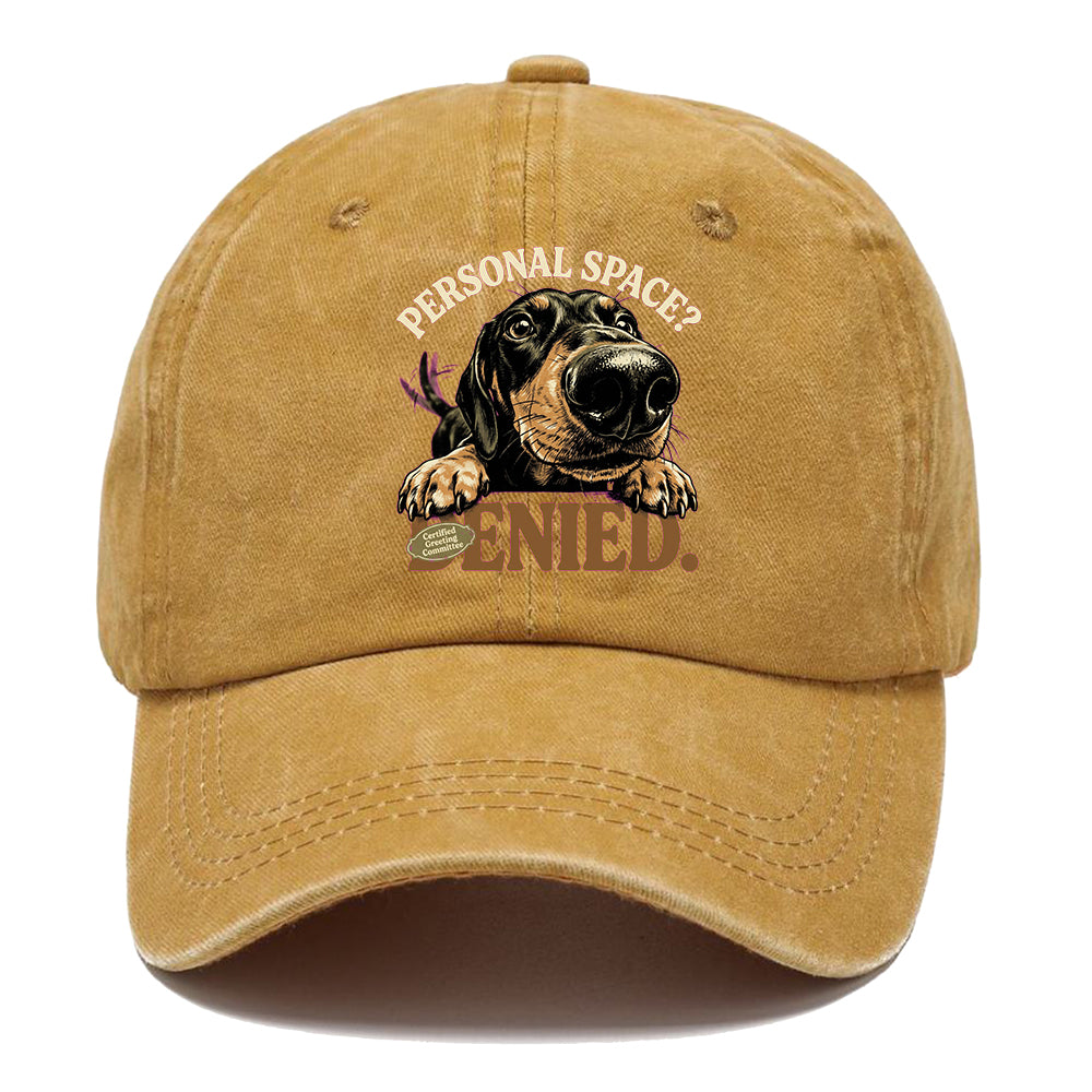 Personal Space Dachshund Classic Cap