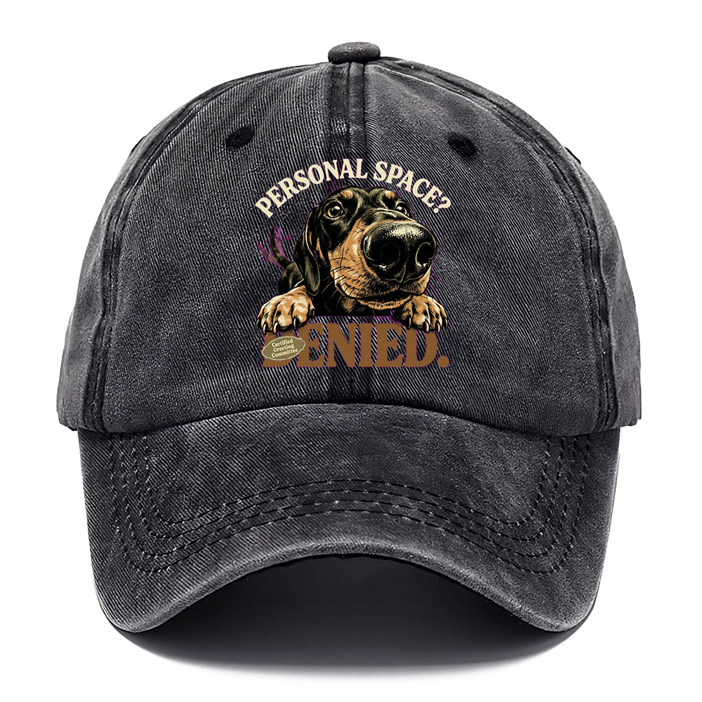 Personal Space Dachshund Classic Cap
