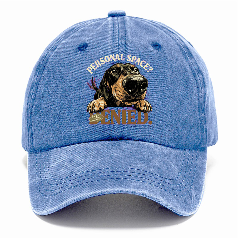 Personal Space Dachshund Classic Cap