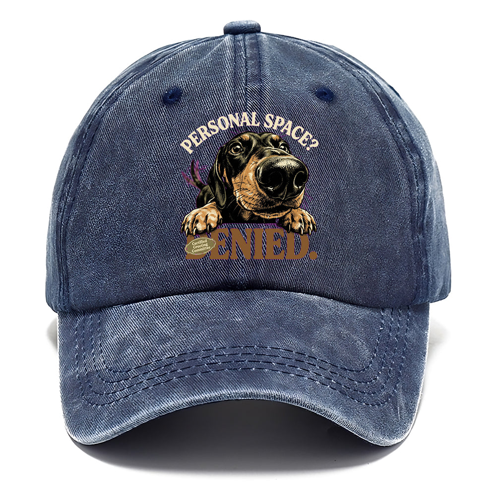 Personal Space Dachshund Classic Cap