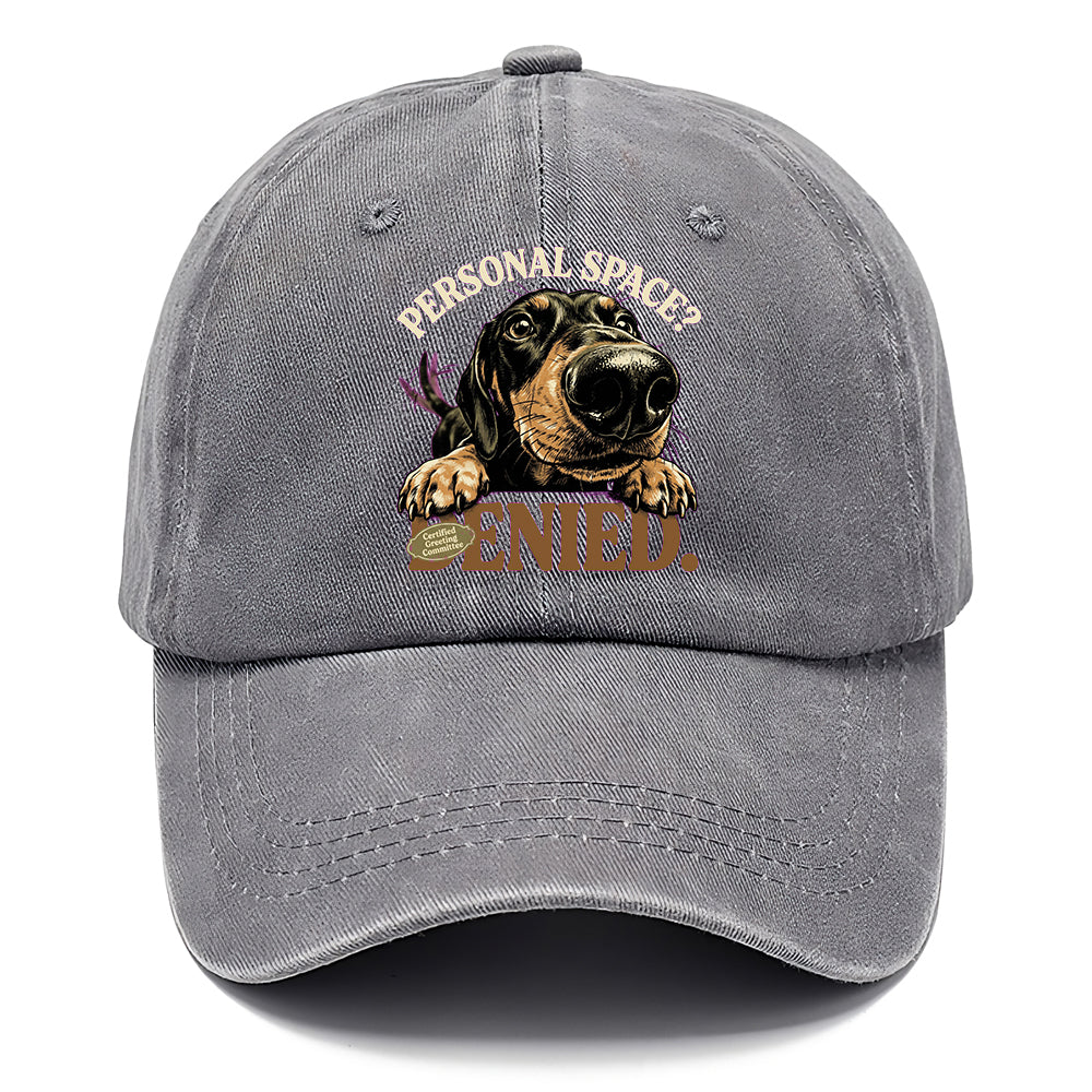 Personal Space Dachshund Classic Cap