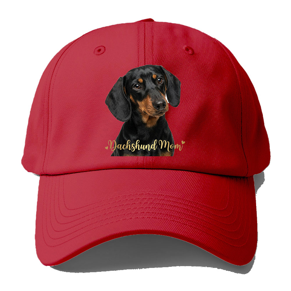 Dachshund Mom Love Baseball Cap