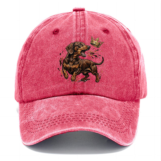 Crown King Dachshund Classic Cap