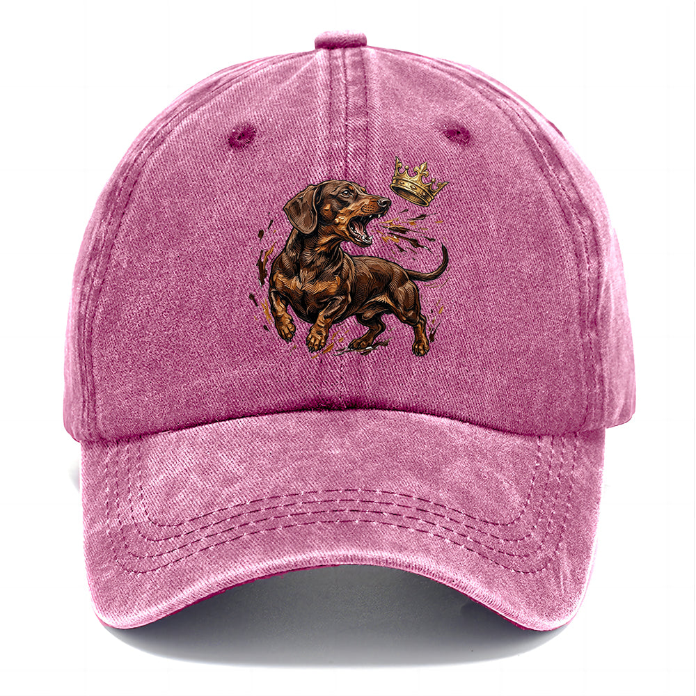 Crown King Dachshund Classic Cap