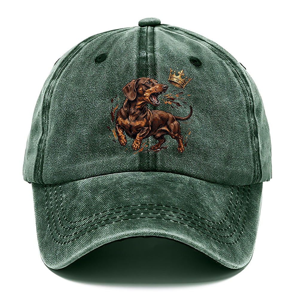 Crown King Dachshund Classic Cap