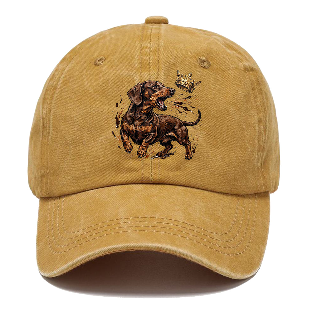 Crown King Dachshund Classic Cap