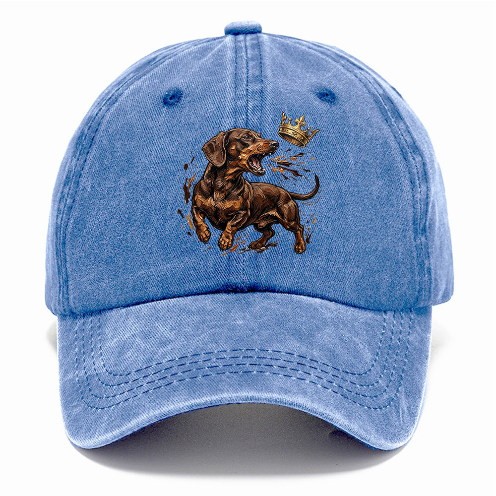 Crown King Dachshund Classic Cap