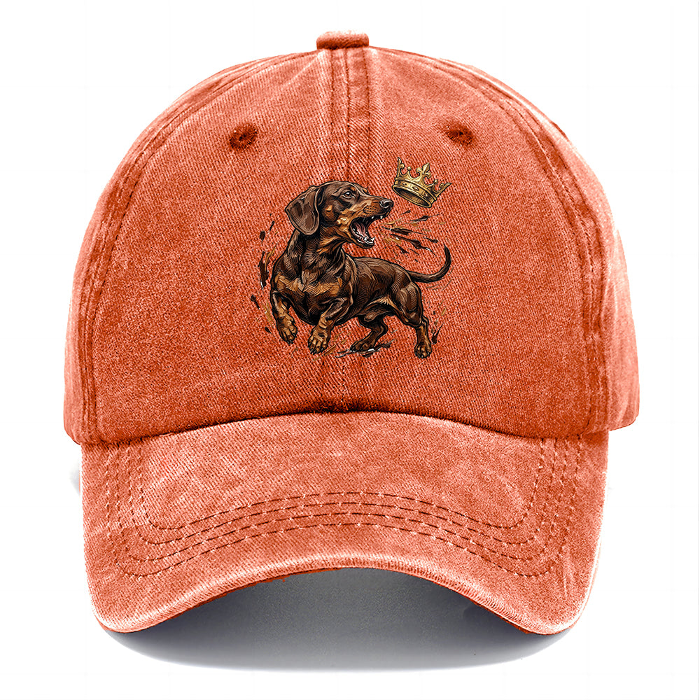 Crown King Dachshund Classic Cap