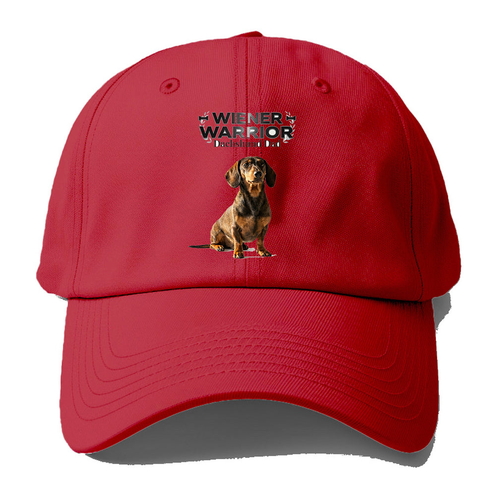 Wiener Warrior Dachshund Baseball Cap