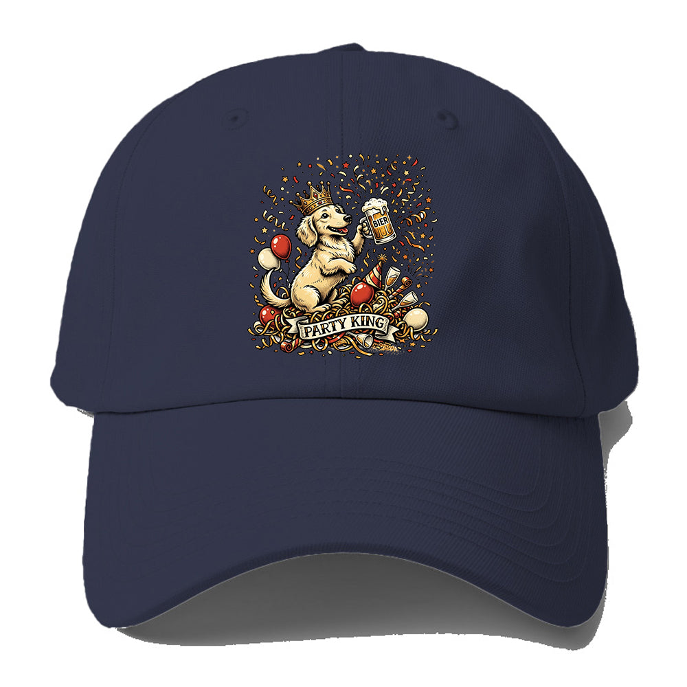 Party King Dachshund Baseball Cap