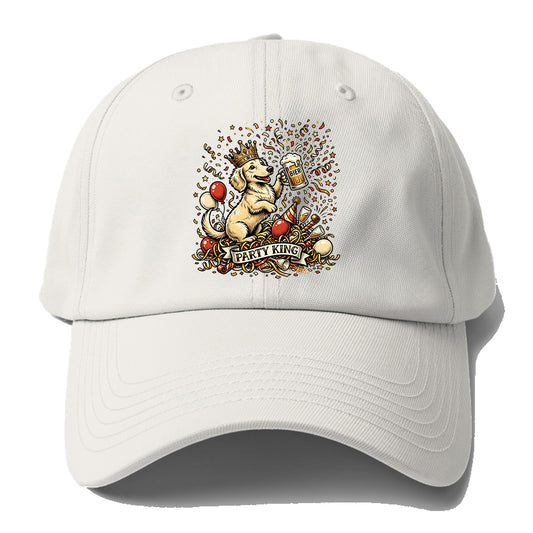 Party King Dachshund Baseball Cap