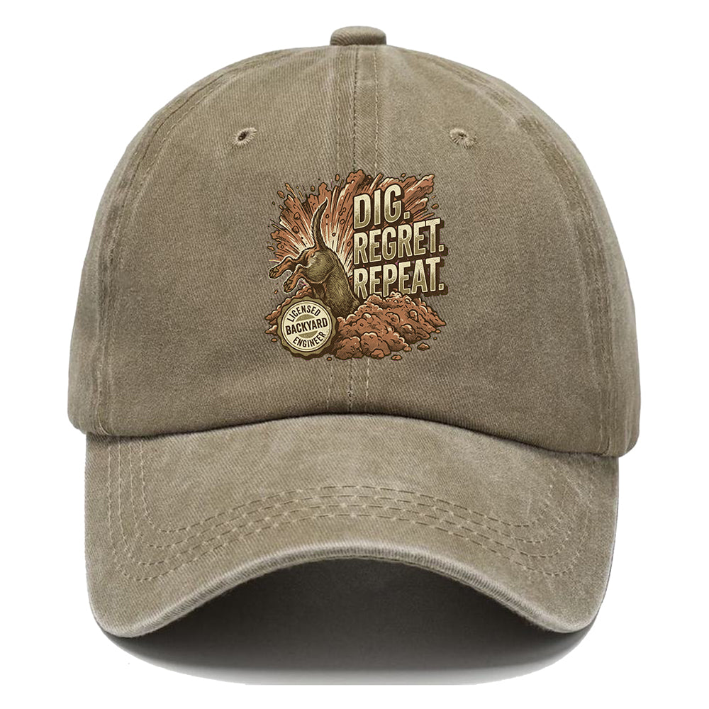 Dig Regret Repeat Classic Cap