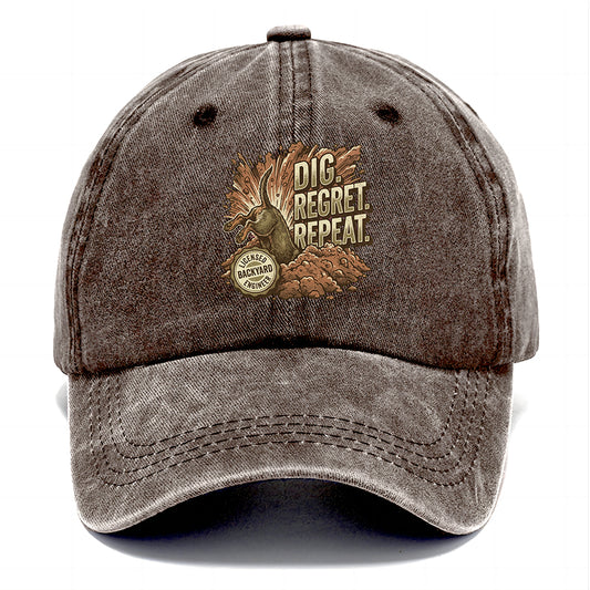 Dig Regret Repeat Classic Cap