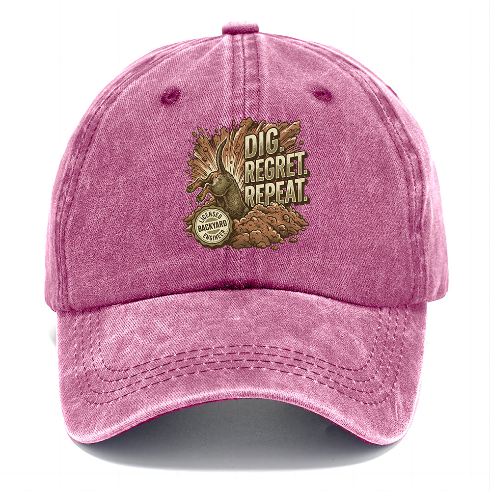 Dig Regret Repeat Classic Cap