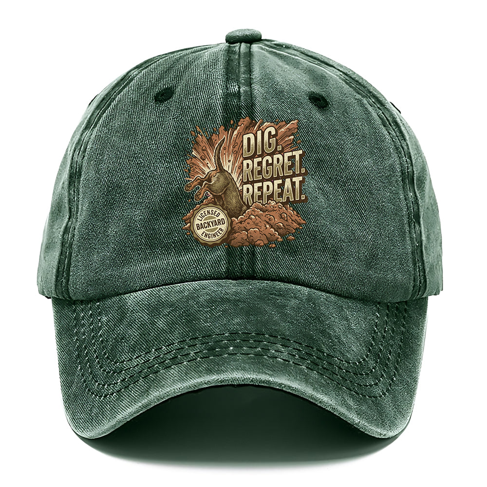 Dig Regret Repeat Classic Cap