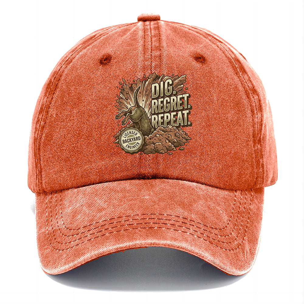 Dig Regret Repeat Classic Cap