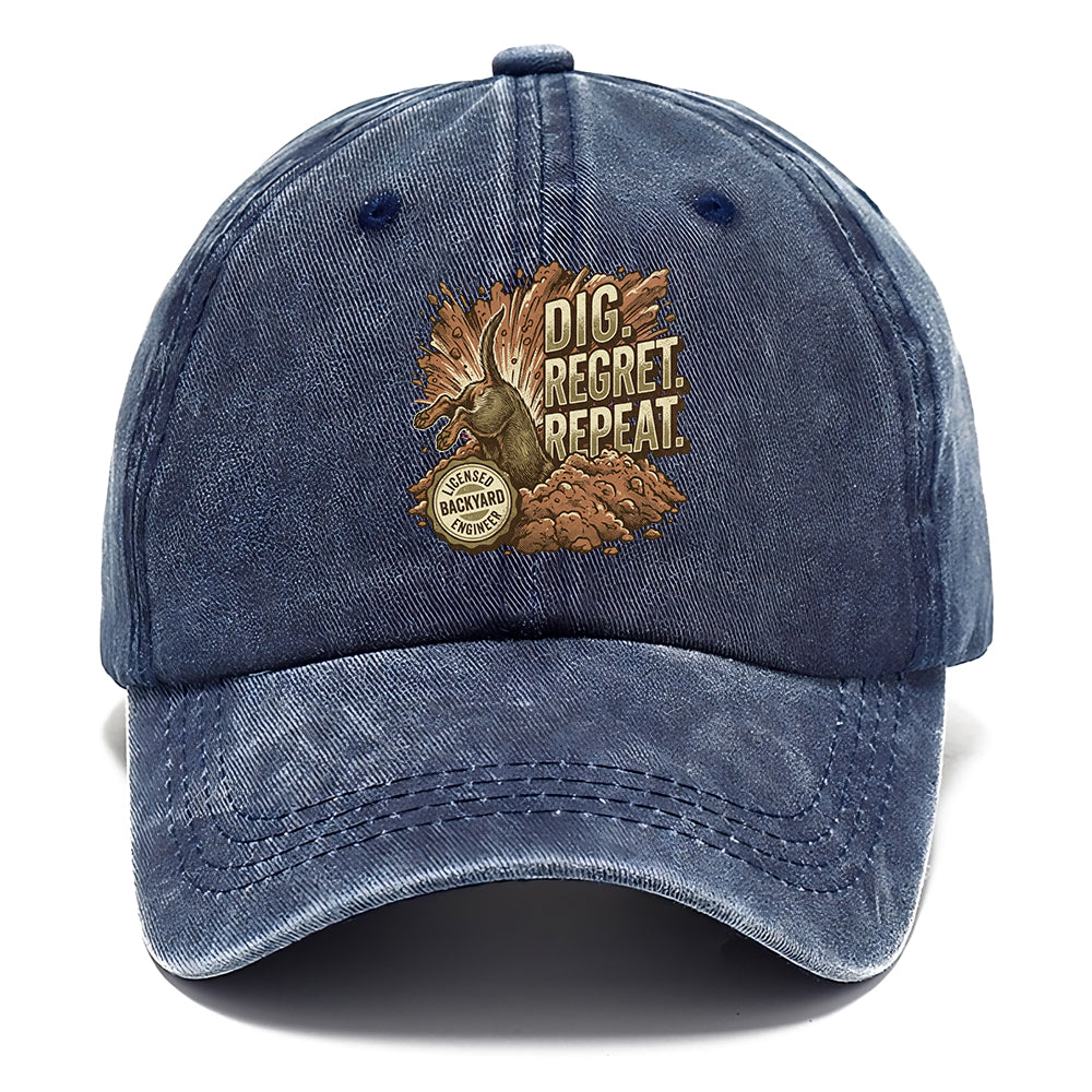 Dig Regret Repeat Classic Cap