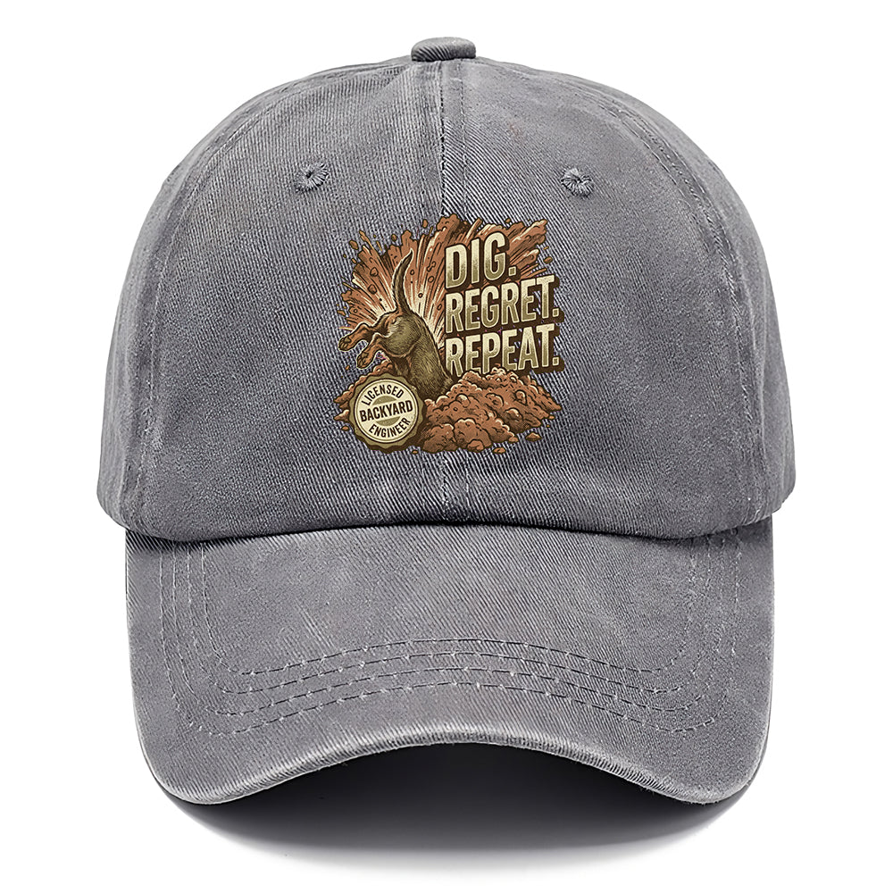 Dig Regret Repeat Classic Cap