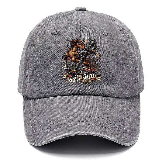 Storm Battle Dachshund Classic Cap