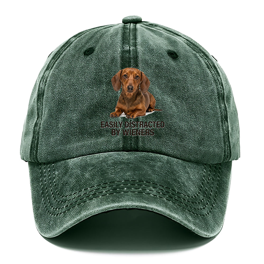 Easily Distracted Wiener Classic Cap