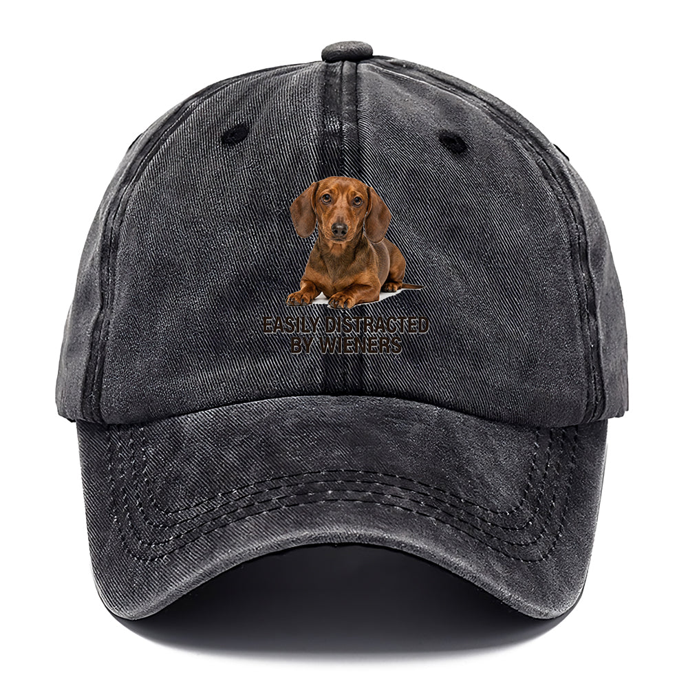 Easily Distracted Wiener Classic Cap