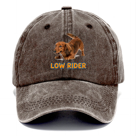 Low Rider Dachshund Classic Cap