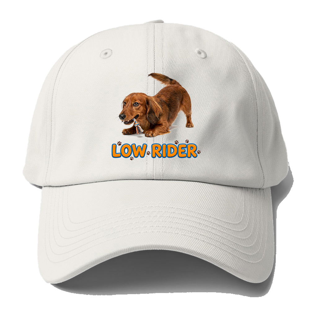 Low Rider Dachshund Baseball Cap