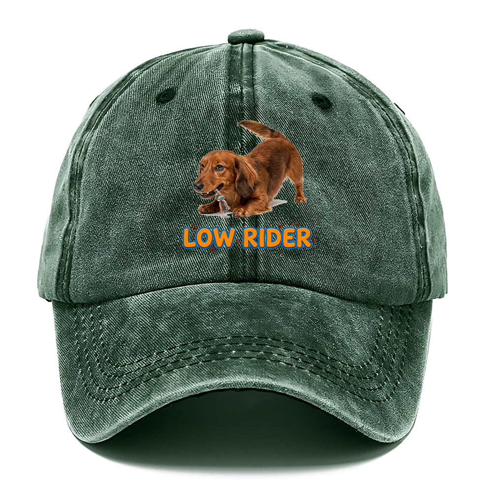 Low Rider Dachshund Classic Cap