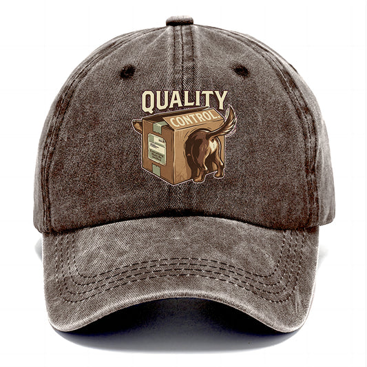 Quality Control Dachshund Classic Cap
